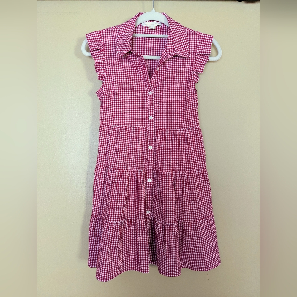 Red Gingham dress